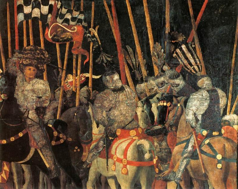 UCCELLO, Paolo Micheletto da Cotignola Engages in Battle (detail) et oil painting image